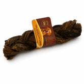 Braided buffalo green tripe dog treat