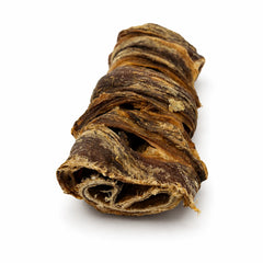 Buffalo trachea wrapped with buffalo esophagus