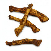 Lamb foot (lamb trotter) with liver glaze – rawhide-free chew treat for dogs