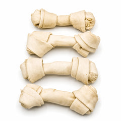 Natural buffalo puffed knotted bone
