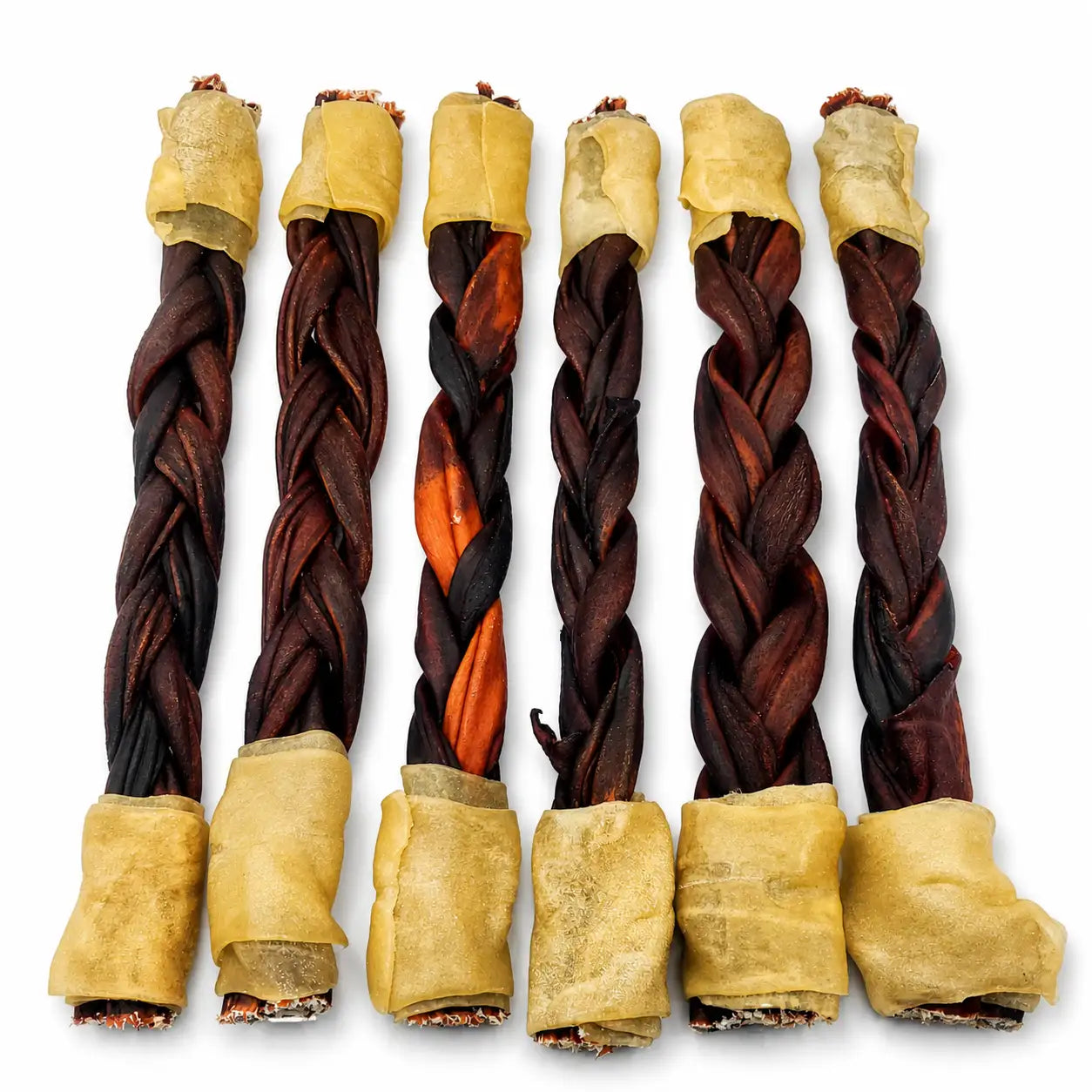 Munchie Bones collagen braided stick for aggressive chewers