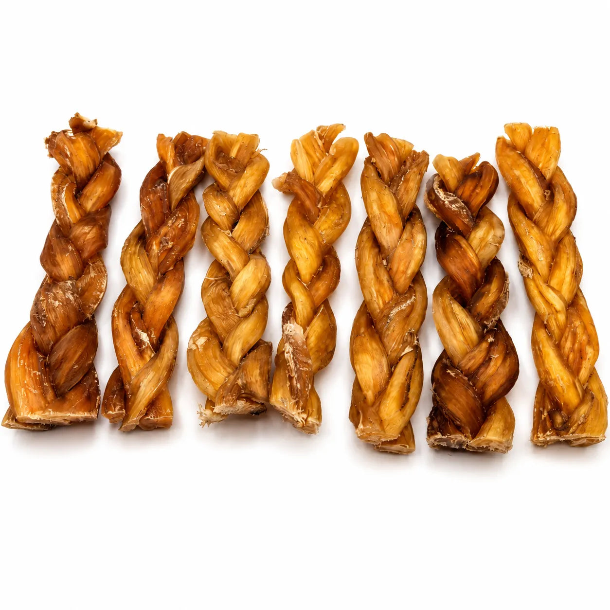 Single ingredient buffalo neck tendon dog chew