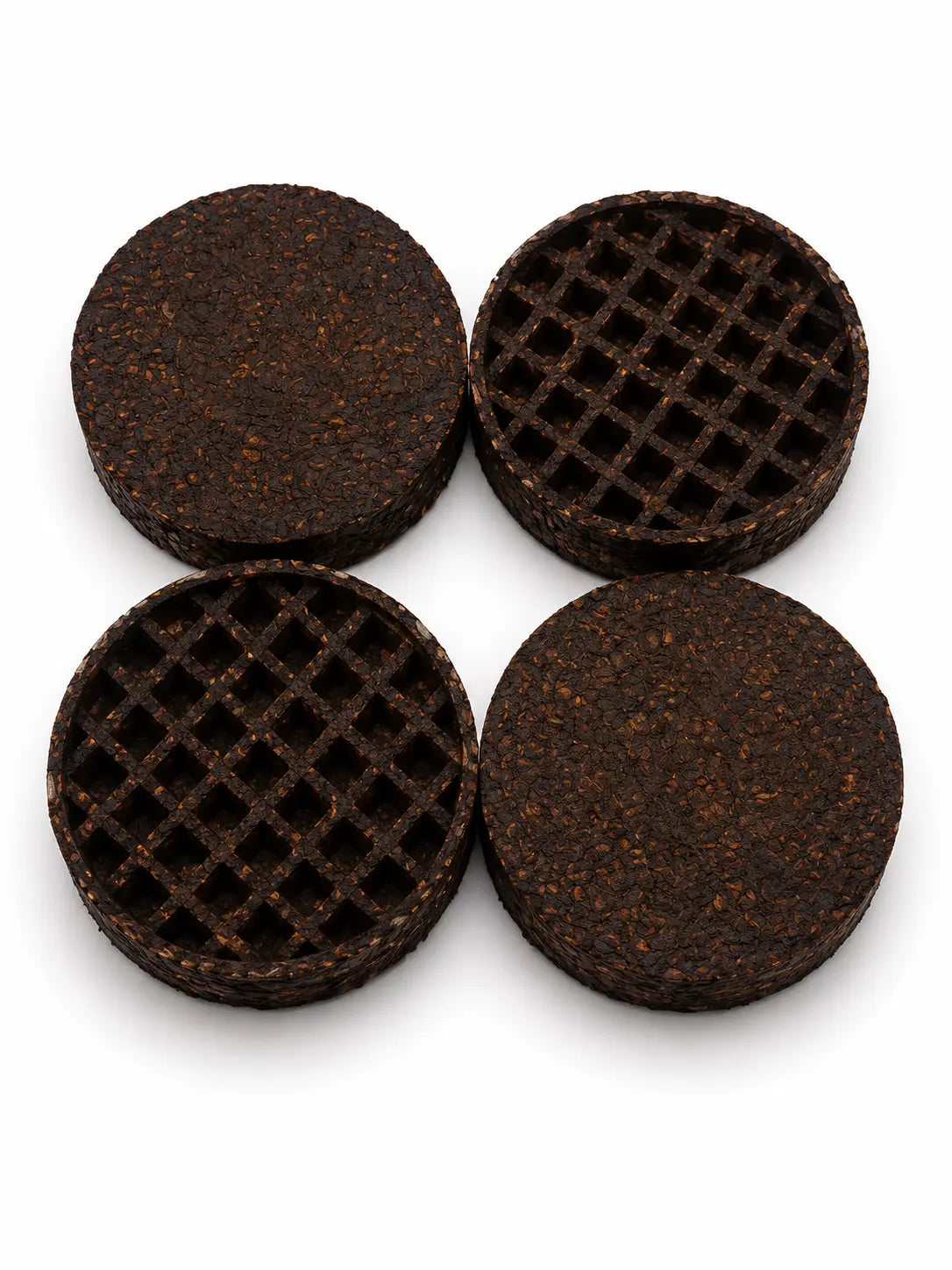 Buffalo collagen waffle for aggressive chewers