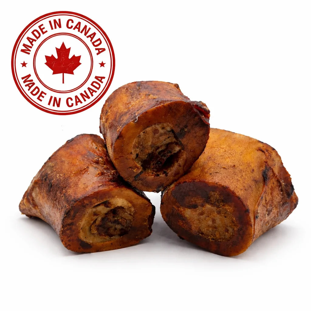 Canadian beef small marrow bone natural dog chew