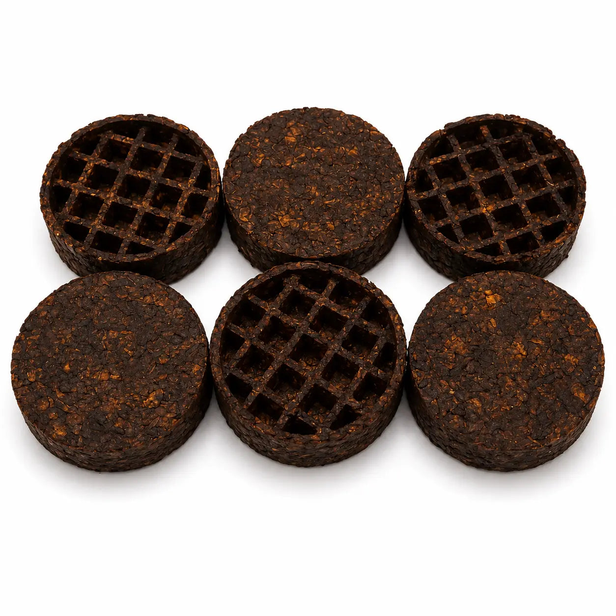 Edible natural buffalo collagen waffle dog treat