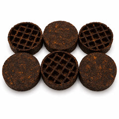 Edible natural buffalo collagen waffle dog treat