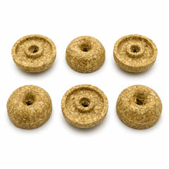 Highly digestible buffalo collagen bagel dog chew