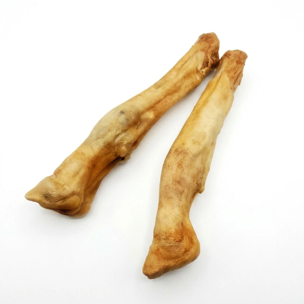 Natural lamb trotters dog chews – rawhide-free chew with a firm, crunchy texture