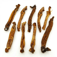 Natural lamb tracheas for dogs – firm chew with a crunchy texture dogs love
