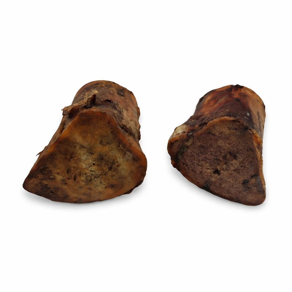 Long lasting smoked small marrow bone dog chew