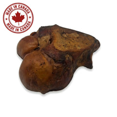 Munchie Bones smoked beef knuckle flat bone slice