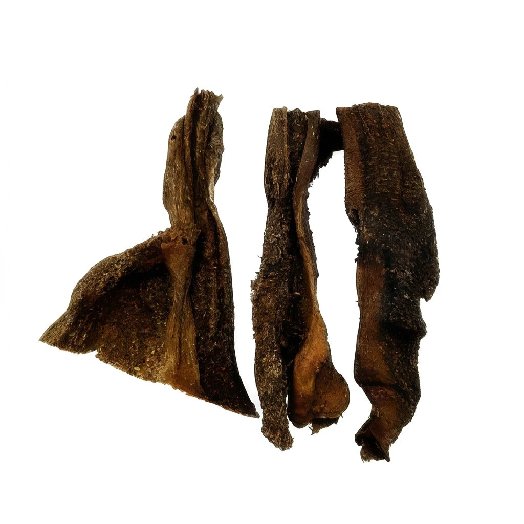 Bundle of beef tripe strips – natural dog treats with a chewy texture