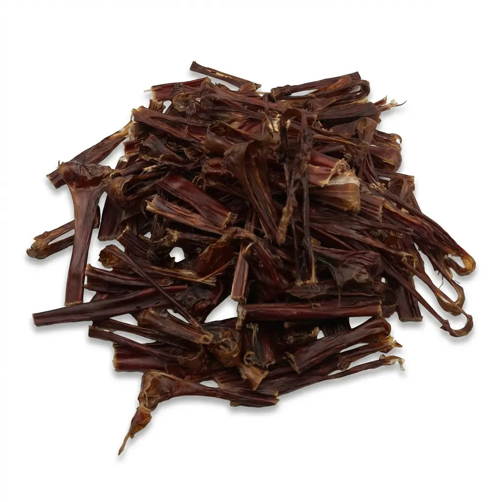 Natural smoked bully stick pieces for dogs