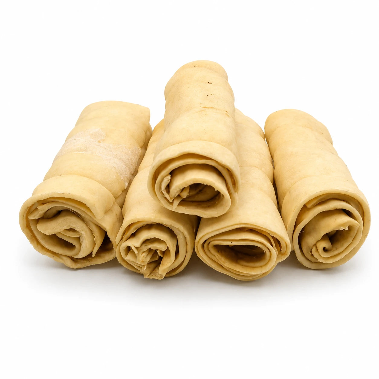 Premium buffalo puffed cheek roll for dogs