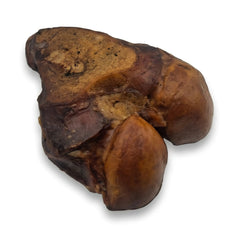Premium smoked beef knuckle bone slice