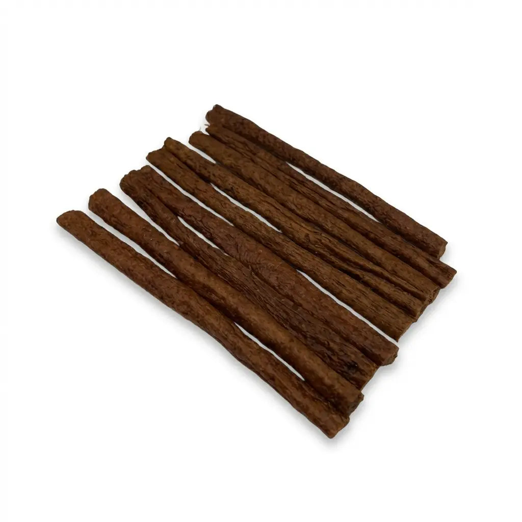 Protein rich smoked pepperoni chew for dogs