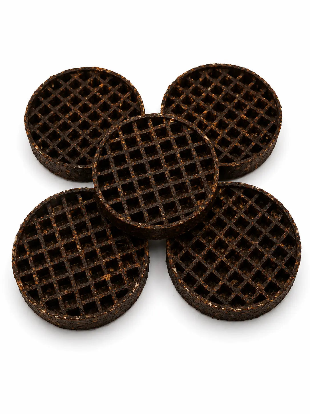 Rawhide free buffalo collagen waffle dog chew