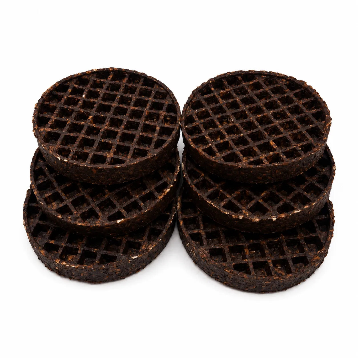 Single ingredient buffalo collagen waffle dog chew