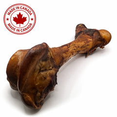 Smoked jumbo Canadian beef Dino Bone dog chew