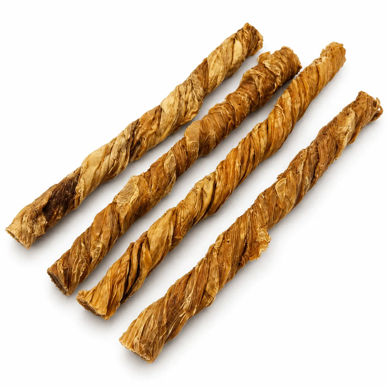 Twisted buffalo bladder natural dog chew